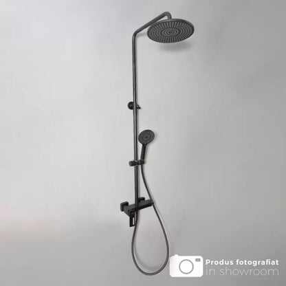 Sprchový sloup, sanitární mosaz, černá, 9810H Baterie a sprchové sloupy Výchozí název Alessandro Design