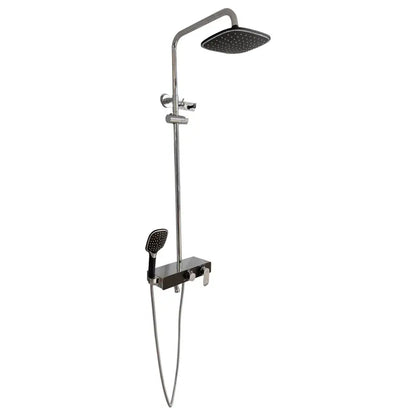 Sprchový sloup, sanitární mosaz, černý, SJG/2750 Baterie a sprchové sloupy Výchozí název Alessandro Design