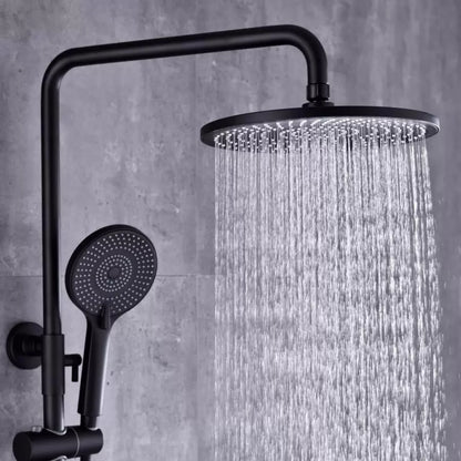 Sprchový sloup, sanitární mosaz, černá, 9810H Baterie a sprchové sloupy Výchozí název Alessandro Design