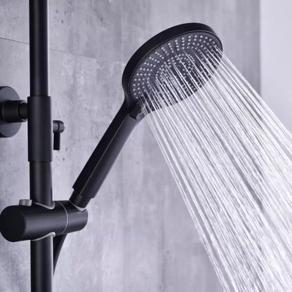 Sprchový sloup, sanitární mosaz, černá, 9810H Baterie a sprchové sloupy Výchozí název Alessandro Design