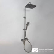 Sprchový sloup, sanitární mosaz, satén, 9810N Baterie a sprchové sloupy Výchozí název Alessandro Design