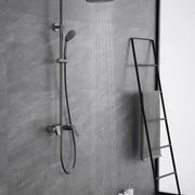 Sprchový sloup, sanitární mosaz, satén, 9910N Baterie a sprchové sloupy Výchozí název Alessandro Design