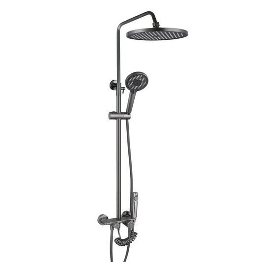Tmavě šedý sprchový sloup z nerezové oceli OD3901 Výchozí název Alessandro Design