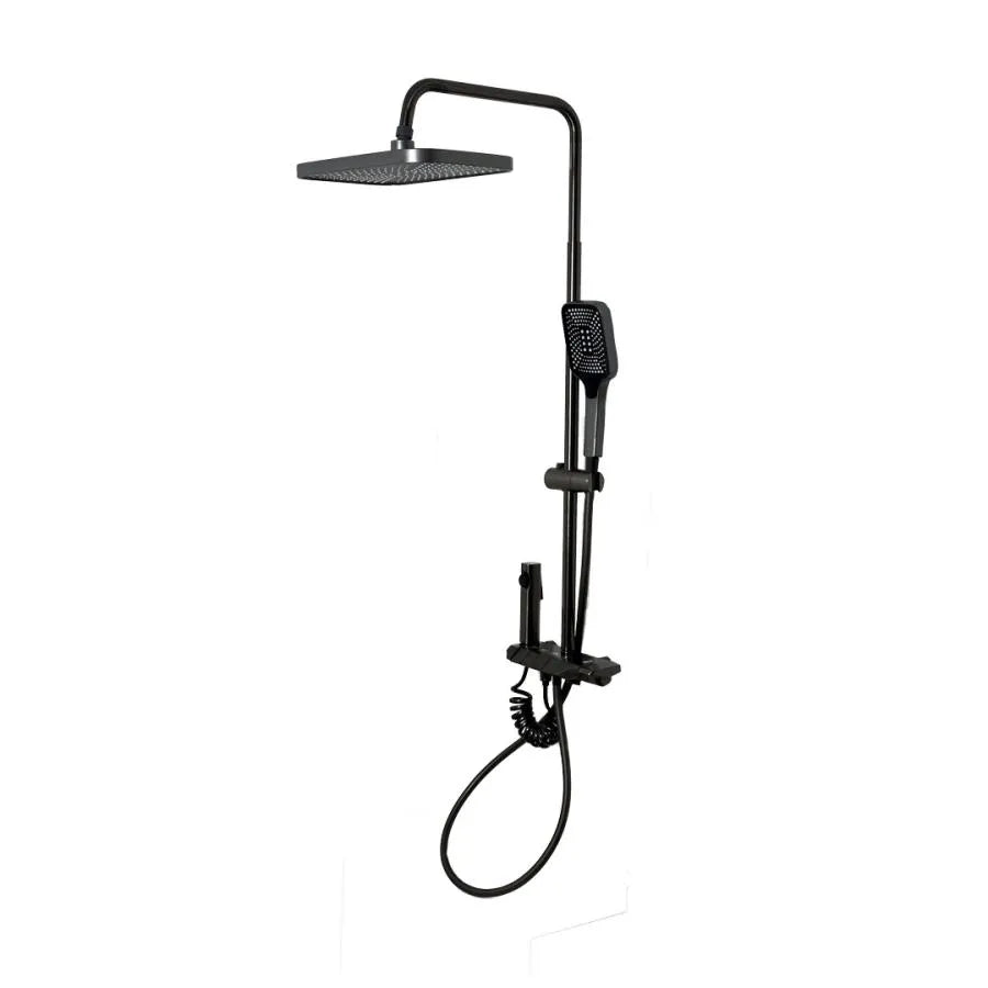 Tmavě šedý sprchový sloup z nerezové oceli OD3903 Výchozí název Alessandro Design