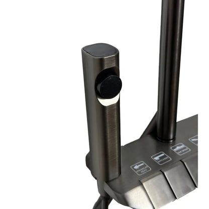 Tmavě šedý sprchový sloup z nerezové oceli OD3903 Výchozí název Alessandro Design