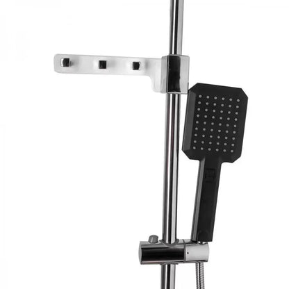 Sprchový sloup LCD displej Nerezová ocel Černá Stříbrná SJG/006 Baterie a sprchové sloupy Výchozí název Alessandro Design