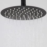 Sprchový sloup, SUS304 Nerezová ocel, Černá, HS005 Baterie a sprchové sloupy Výchozí název Alessandro Design