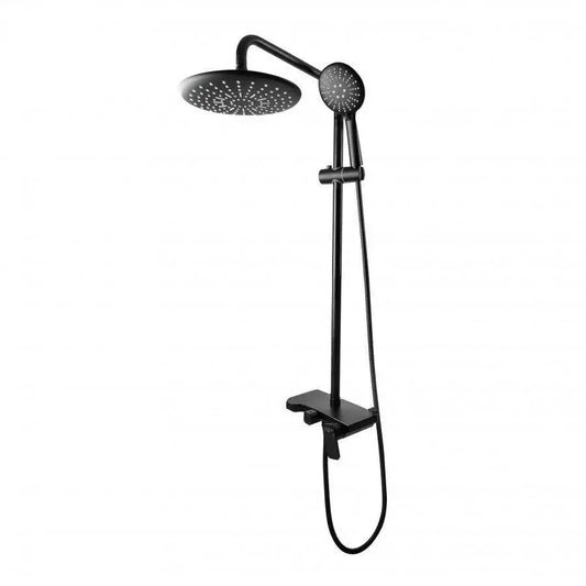 Sprchový sloup, SUS304 Nerezová ocel, Černá, N/LY0N1 Výchozí název Alessandro Design