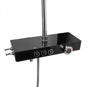 Sprchový sloup LCD displej Nerezová ocel Černá Stříbrná SJG/003 Baterie a sprchové sloupy Výchozí název Alessandro Design