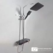 Sprchový sloup LCD displej Nerezová ocel Černá Stříbrná SJG/006 Baterie a sprchové sloupy Výchozí název Alessandro Design