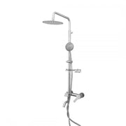 Sprchový sloup, Nerezová ocel SUS304, Satin, LY004 Výchozí název Alessandro Design