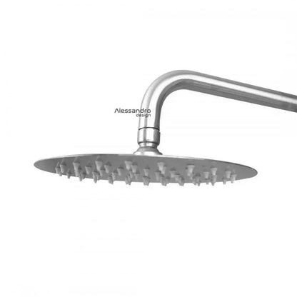 Sprchový sloup, Nerezová ocel SUS304, Satin, LY004 Výchozí název Alessandro Design
