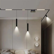 Magnetický kolejnicový lineární konektor, 10 cm, černá LED Produkty Výchozí název Alessandro Design
