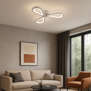 LED lustr AURALIUS 18W, 3 okvětní lístky, neutrální světlo, 4000K, bílá Aplikované LED lustry Výchozí název Alessandro Design