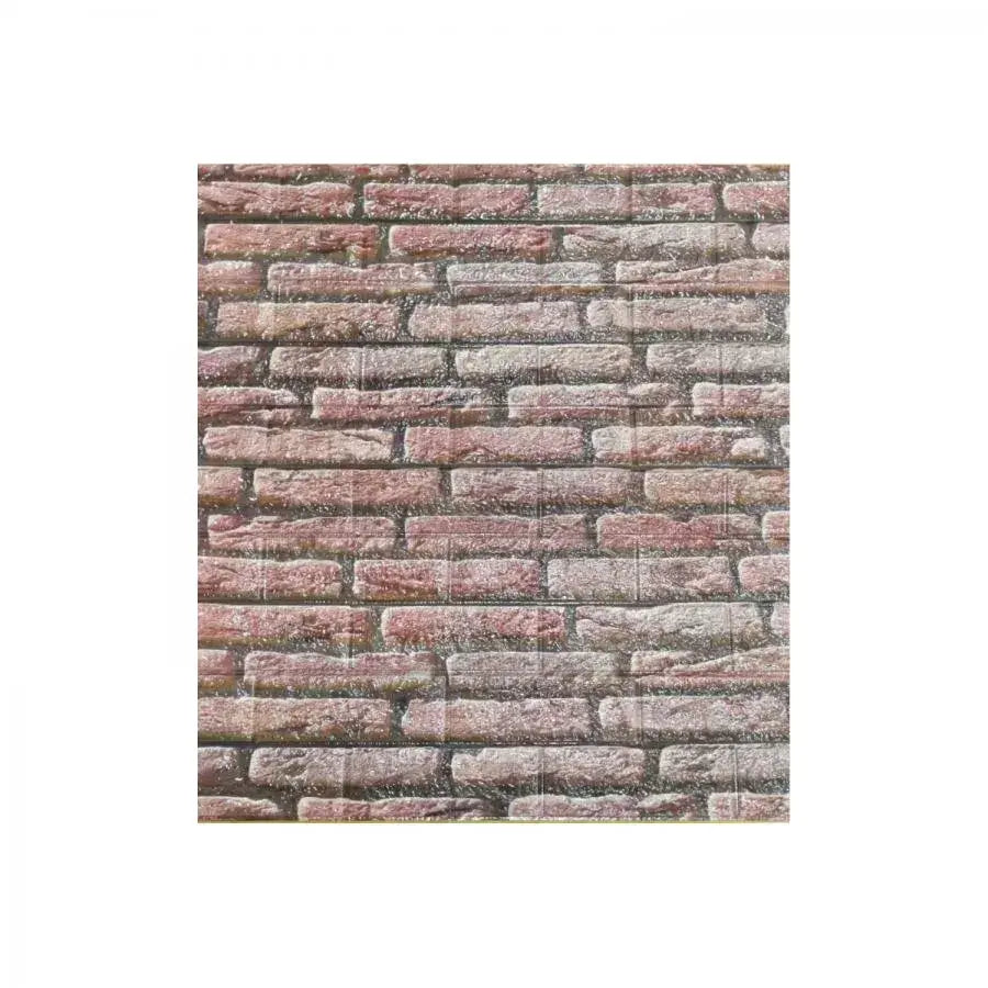 Sada 10x 3D samolepicích tapet ze starých cihel, měkké pěnové tapety, 70 cm x 77 cm x 6 mm Výchozí název Alessandro Design