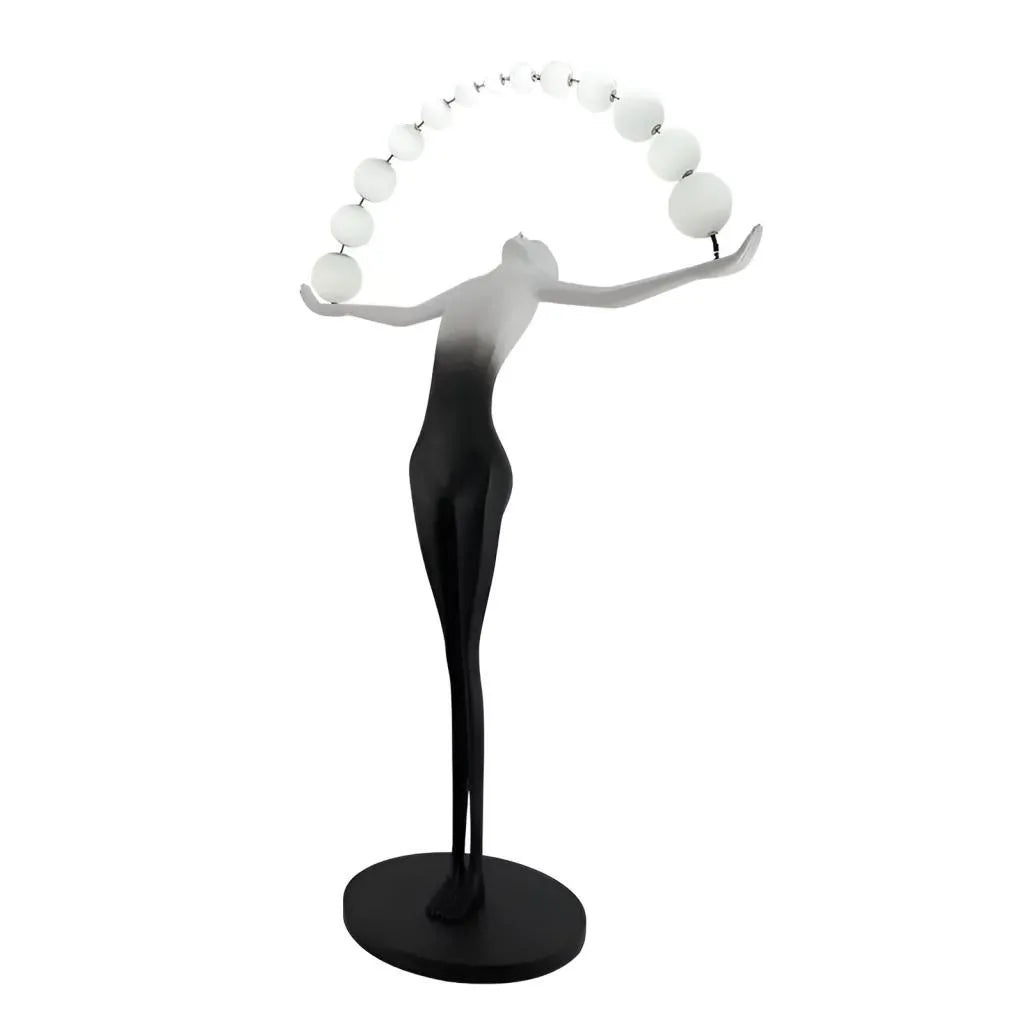 Anatolio LED stojací lampa 24W 4000KMetal Černá veioze a stojací lampa Výchozí název Alessandro Design