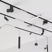 Magnetická LED mřížka, pevná, 6W, neutrální světlo, zapuštěná, černá LED Produkty Výchozí název Alessandro Design
