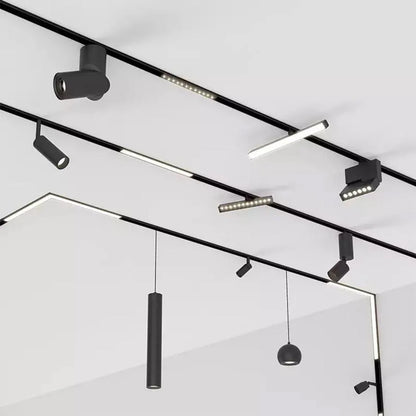 Magnetická LED mřížka, pevná, 6W, neutrální světlo, zapuštěná, černá LED Produkty Výchozí název Alessandro Design