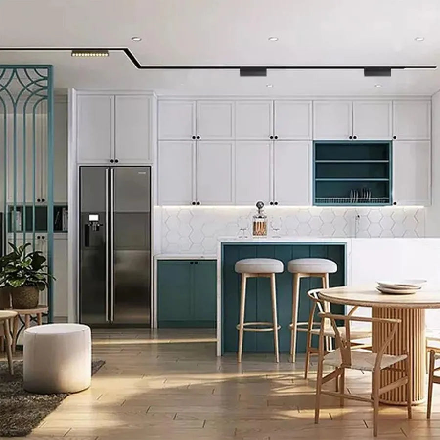 Magnetická LED mřížka, nastavitelná, 6W, neutrální světlo, zapuštěná, černá LED Produkty Výchozí název Alessandro Design