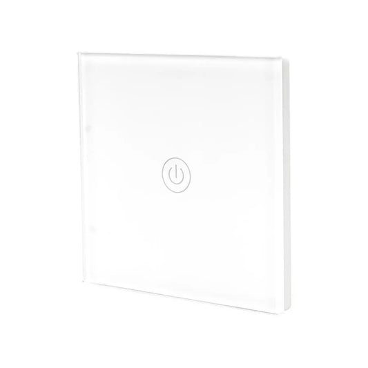 Dotykový spínač Head-Scara Glass Zabezpečené bílé spínače Výchozí název Design Alessandro