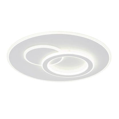 LED lustr s dálkovým ovládáním NOLUX 34W, kulatý, studené/teplé/neutrální světlo, stmívatelné, bílé LED lustry s dálkovým ovládáním Výchozí název Alessandro Design