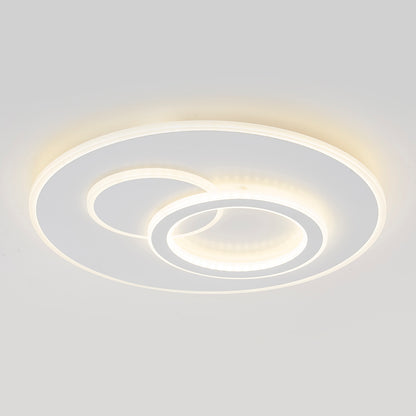 LED lustr s dálkovým ovládáním NOLUX 34W, kulatý, studené/teplé/neutrální světlo, stmívatelné, bílé LED lustry s dálkovým ovládáním Výchozí název Alessandro Design