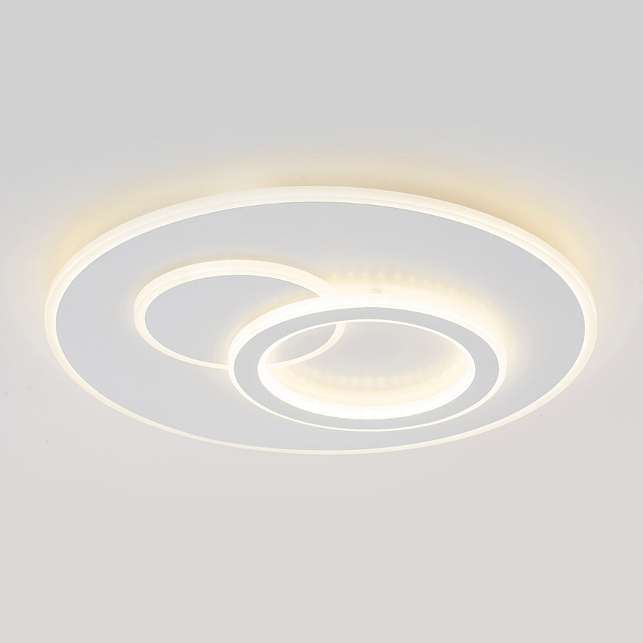 LED lustr s dálkovým ovládáním NOLUX 34W, kulatý, studené/teplé/neutrální světlo, stmívatelné, bílé LED lustry s dálkovým ovládáním Výchozí název Alessandro Design
