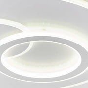 LED lustr s dálkovým ovládáním NOLUX 34W, kulatý, studené/teplé/neutrální světlo, stmívatelné, bílé LED lustry s dálkovým ovládáním Výchozí název Alessandro Design