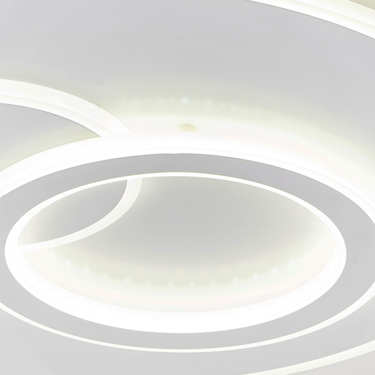 LED lustr s dálkovým ovládáním NOLUX 34W, kulatý, studené/teplé/neutrální světlo, stmívatelné, bílé LED lustry s dálkovým ovládáním Výchozí název Alessandro Design