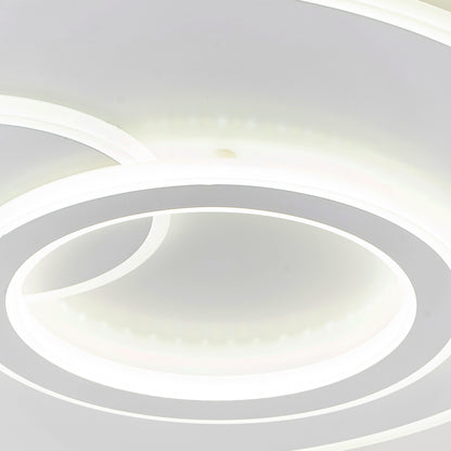 LED lustr s dálkovým ovládáním NOLUX 34W, kulatý, studené/teplé/neutrální světlo, stmívatelné, bílé LED lustry s dálkovým ovládáním Výchozí název Alessandro Design