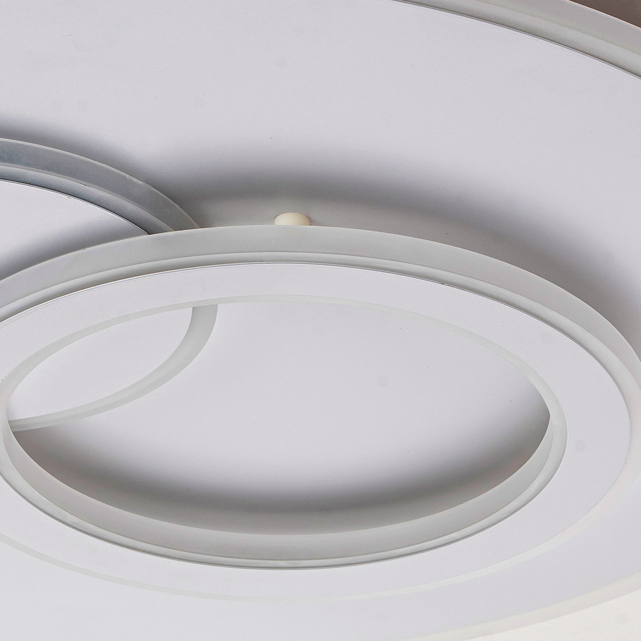 LED lustr s dálkovým ovládáním NOLUX 34W, kulatý, studené/teplé/neutrální světlo, stmívatelné, bílé LED lustry s dálkovým ovládáním Výchozí název Alessandro Design