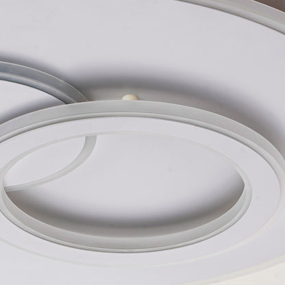 LED lustr s dálkovým ovládáním NOLUX 34W, kulatý, studené/teplé/neutrální světlo, stmívatelné, bílé LED lustry s dálkovým ovládáním Výchozí název Alessandro Design