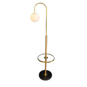 Lampa Rodney 1x E27 White Gold Veioze & Lampa Výchozí název Alessandro Design