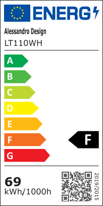 Závěsný LED lustr s dálkovým ovládáním INFINITY HALO 69W, studené/teplé/neutrální světlo, stmívatelné, bílé, výškově nastavitelné LED lustry s dálkovým ovládáním Výchozí název Alessandro Design
