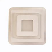 LED lustr MORNIKA 14W, průměr 25cm, čtvercový, neutrální světlo, bílý LED lustr Výchozí název Alessandro Design