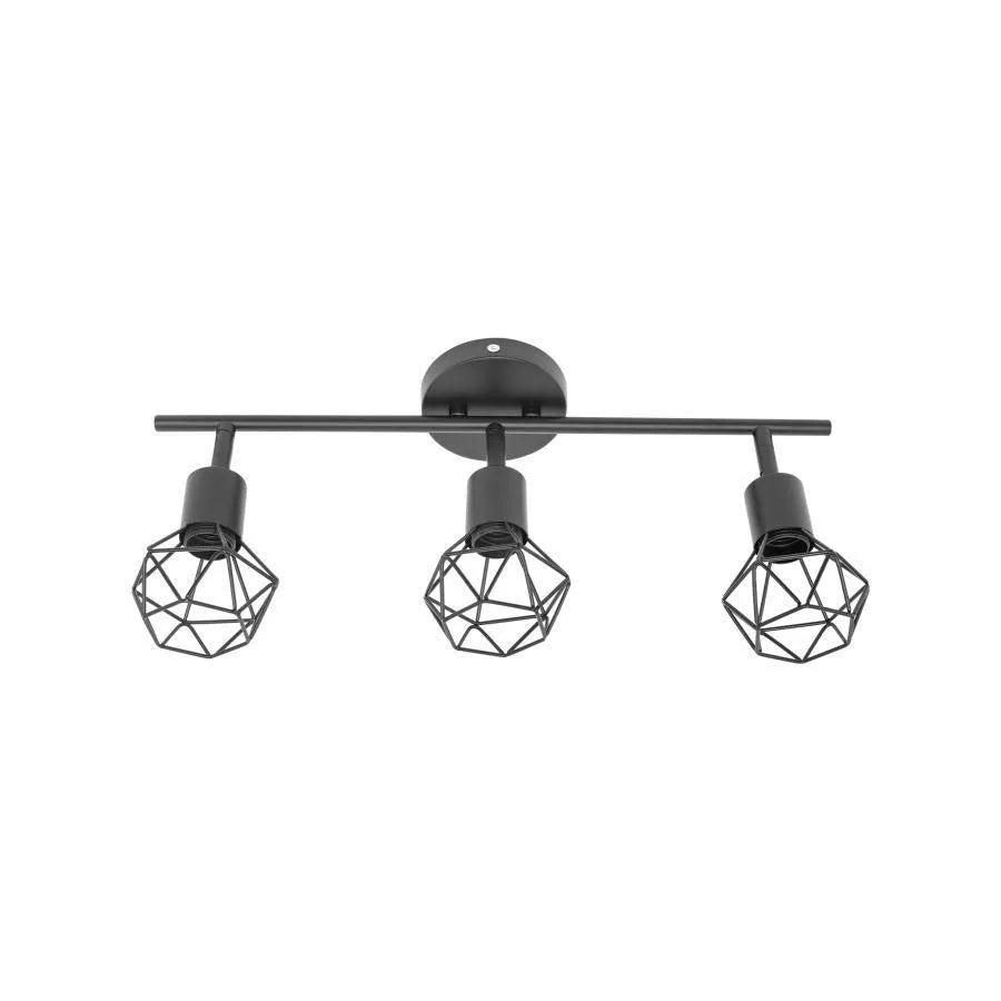 Lustr Adana 3x E27 Black Výchozí název Alessandro Design