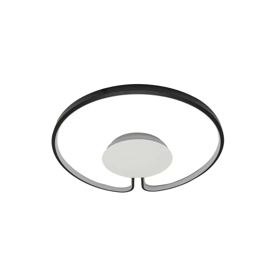 LED lustr ADARA 90W, kulatý, neutrální světlo, 4000K, černá Aplikované LED lustry Výchozí název Alessandro Design