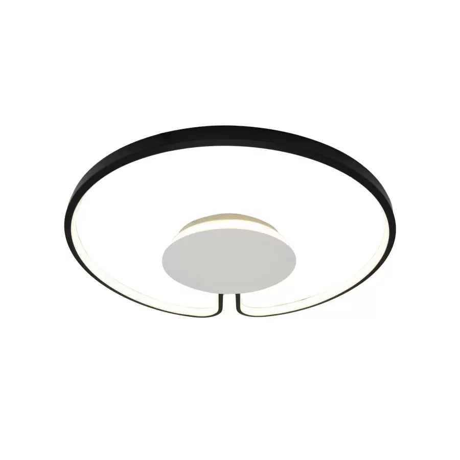 LED lustr ADARA 90W, kulatý, neutrální světlo, 4000K, černá Aplikované LED lustry Výchozí název Alessandro Design