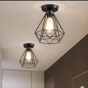 Aethra Lustr, 1x E27, kov, Černá Průmyslové lustry Výchozí název Alessandro Design