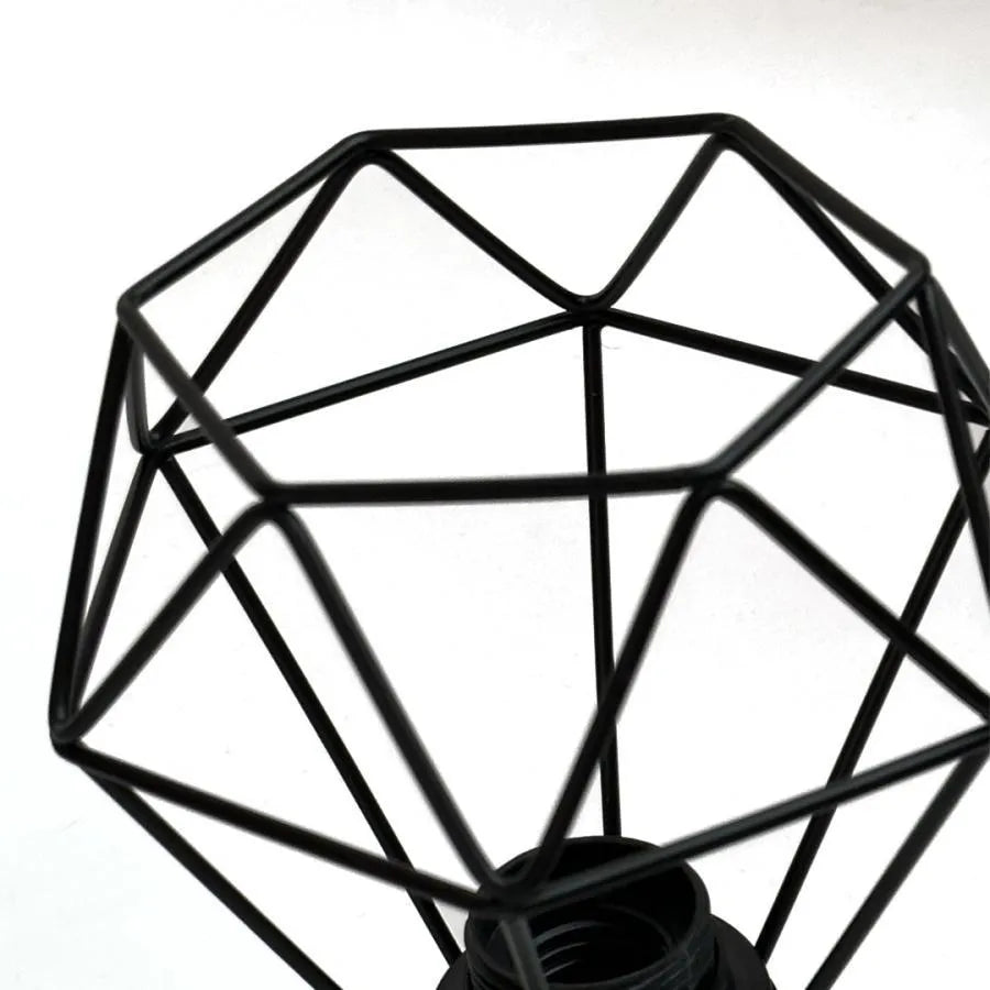 Lustra Ailyn 3x E27 Black Luster Industrial Default Title Alessandro Design