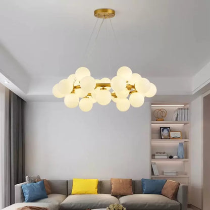Arianna 25x G9 lustr z bílého zlata Výchozí název Alessandro Design