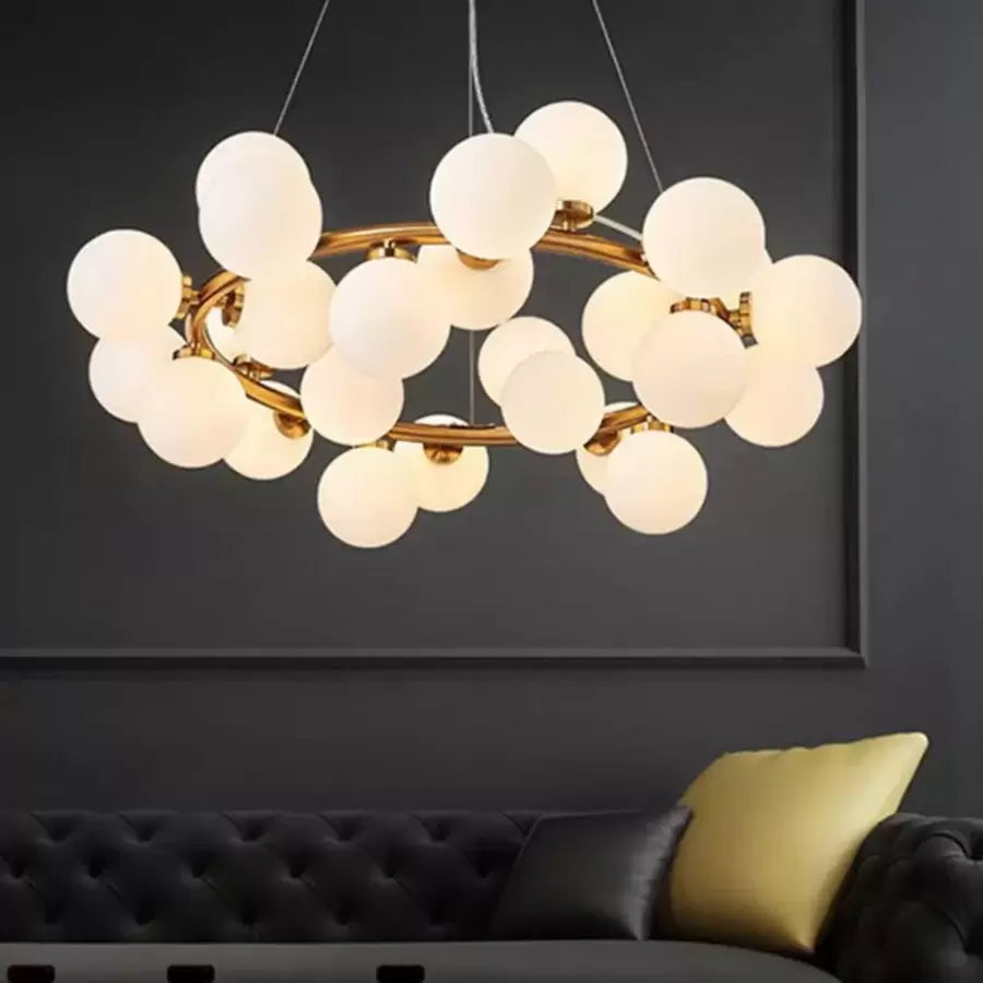 Arianna 25x G9 lustr z bílého zlata Výchozí název Alessandro Design