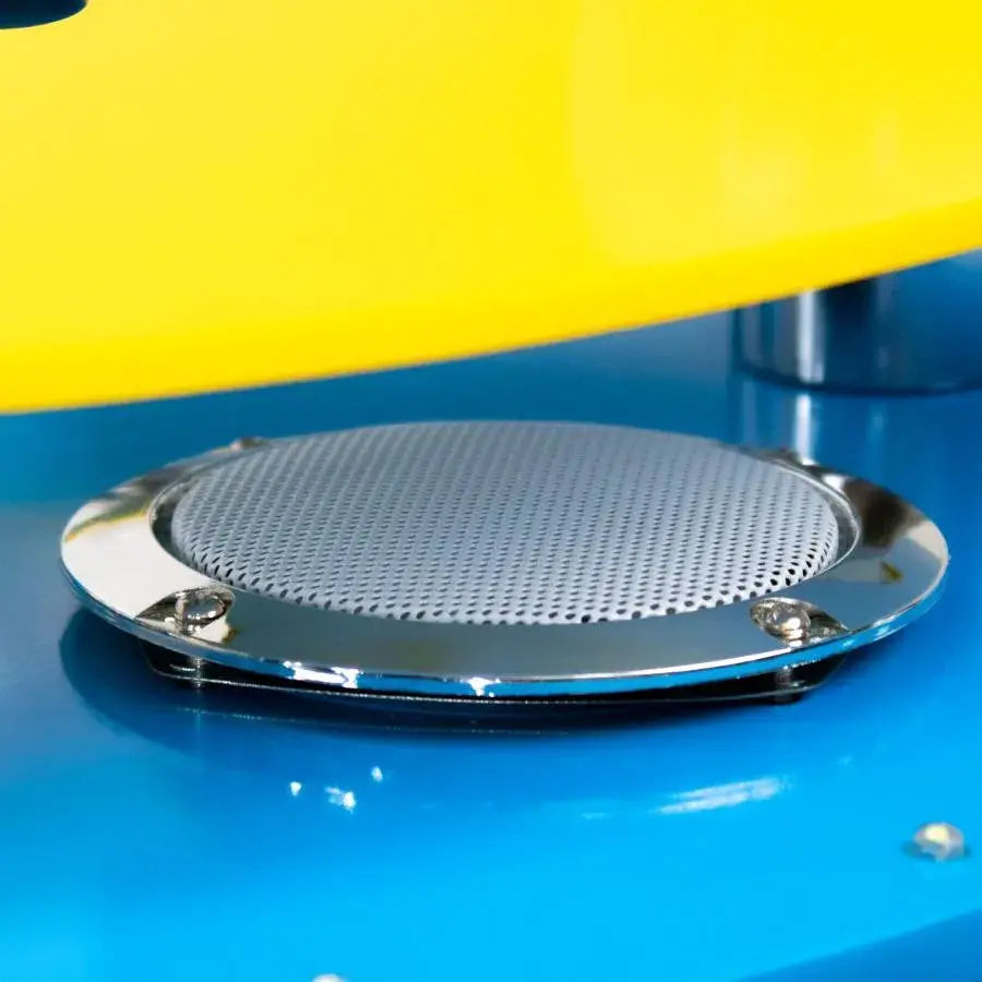 Dětský lustr BETI s otočným glóbem, 3xE27, integrovaný Bluetooth reproduktor, modré dětské lustry Výchozí název Alessandro Design