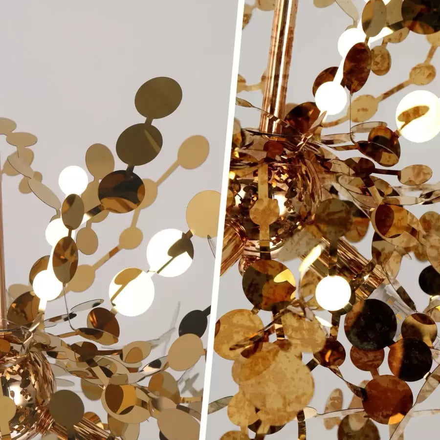 Lustra Bruno 3x G9 Gold Výchozí název Alessandro Design