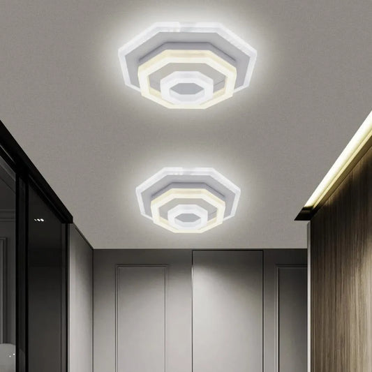 LED lustr ADELINE 24W, Průměr 20cm, Studené/Teplé/Neutrální světlo, Bílá