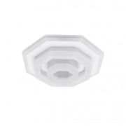 LED lustr ADELINE 24W, Průměr 20cm, Studené/Teplé/Neutrální světlo, Bílá