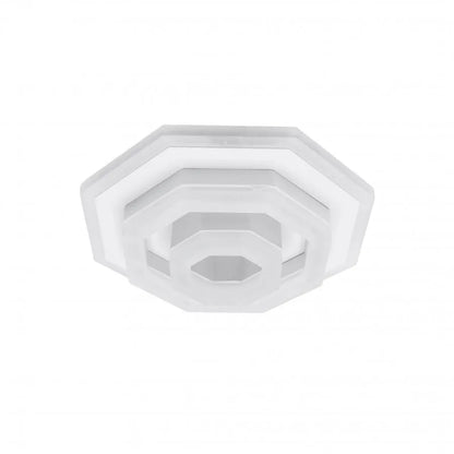 LED lustr ADELINE 24W, Průměr 20cm, Studené/Teplé/Neutrální světlo, Bílá