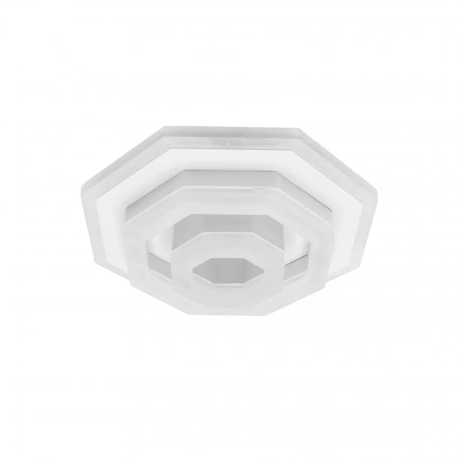 LED lustr ADELINE 24W, Průměr 20cm, Studené/Teplé/Neutrální světlo, Bílá