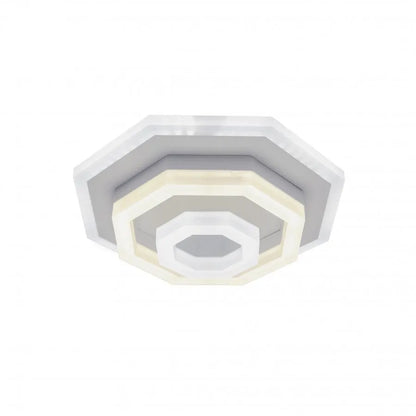 LED lustr ADELINE 24W, Průměr 20cm, Studené/Teplé/Neutrální světlo, Bílá