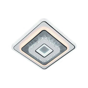 LED krystalový lustr ARABELA 40W, studené/teplé/neutrální světlo, bílé LED lustry Výchozí název Alessandro Design